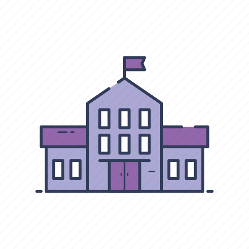 Education, knowledge, school, building, campus icon - Download on Iconfinder