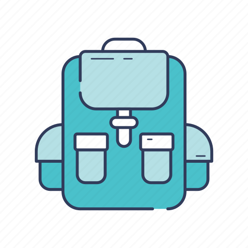 Bag, education, knowledge, school, backpack, student icon - Download on Iconfinder