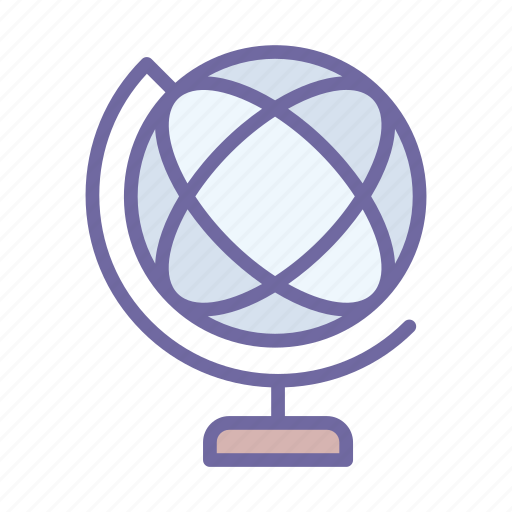 Geography, globe, school, earth, education, navigation icon - Download on Iconfinder