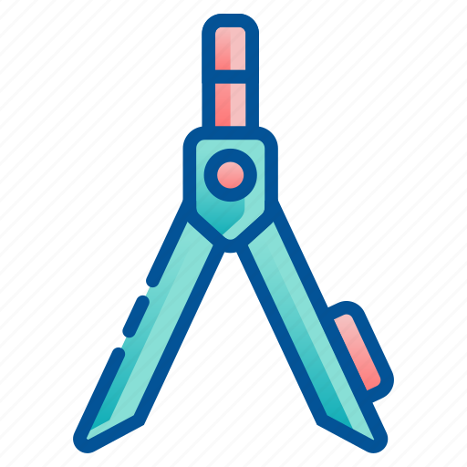 Divider, geometry, ruler, tool, wrench icon - Download on Iconfinder