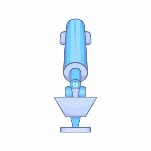Biology, cartoon, lab, microscope, research, school, science icon - Download on Iconfinder