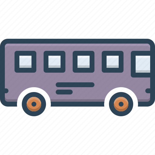 Bus, education, passenger, public, schoolbus, transport, travel icon - Download on Iconfinder
