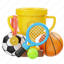 sports, soccer, tennis, basketball, medal, trophy, winner, cup, football 