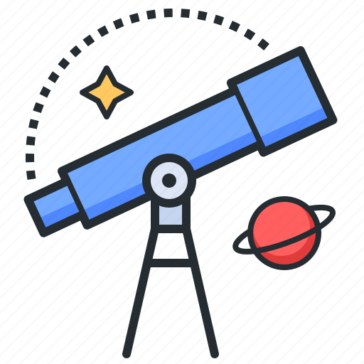 Astronomy, telescope, space, stars icon - Download on Iconfinder