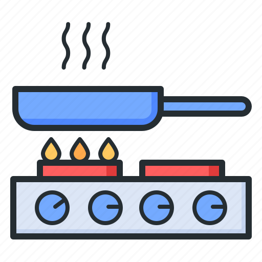 Cooking, stove, frying, pan icon - Download on Iconfinder