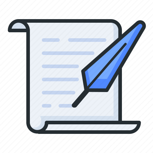 Writing, calligraphy, education, school icon - Download on Iconfinder
