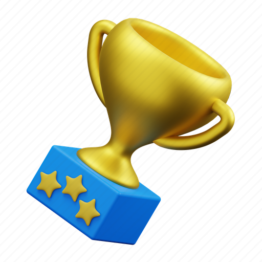 Trophy, win 3D illustration - Download on Iconfinder