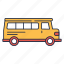 bus, school, schoolbus 