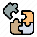 jigsaw, puzzle, science, solution