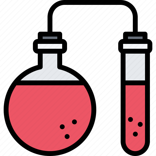 Chemistry, flask, laboratory, physics, science, test, tube icon - Download on Iconfinder