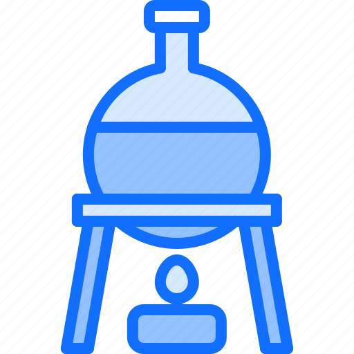 Burner, chemistry, fire, flask, laboratory, physics, science icon - Download on Iconfinder
