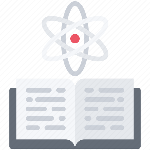 Atom, book, chemistry, laboratory, physics, science icon - Download on Iconfinder