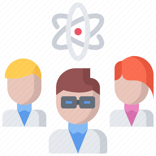 Chemistry, laboratory, physics, science, scientist, team icon - Download on Iconfinder