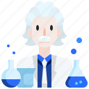 avatar, chemical, experiment, flask, job, laboratory, scientist 