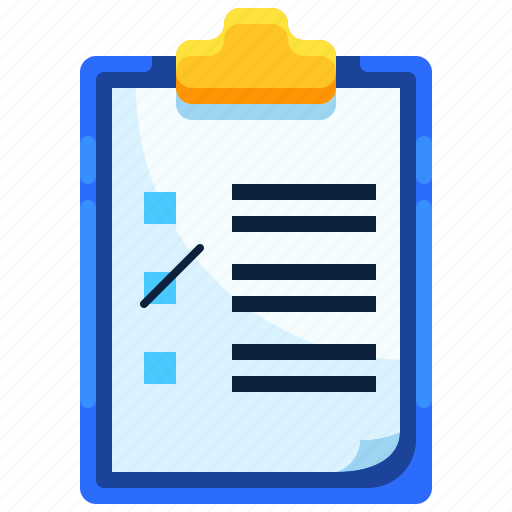 Check, checking, clipboard, files, list, task, verification icon - Download on Iconfinder