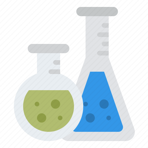 Chemistry, experiment, flasks, science icon - Download on Iconfinder