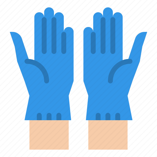 Gloves, laboratory, science, tool icon - Download on Iconfinder