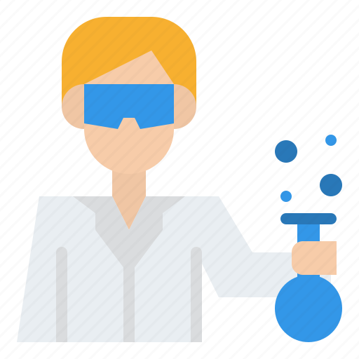Experiment, man, science, scientist icon - Download on Iconfinder