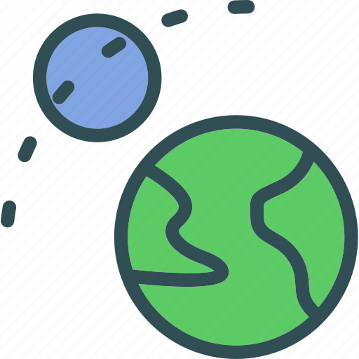 Moon, planet, universerevolution icon - Download on Iconfinder