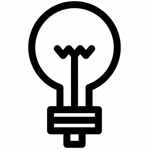 Bulb, electricity, lamp, light bulb icon - Download on Iconfinder