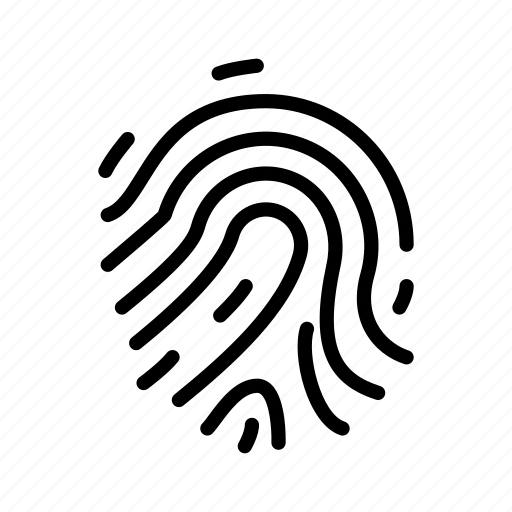 Fingerprint, key, password, protection, safe, secure, security icon - Download on Iconfinder