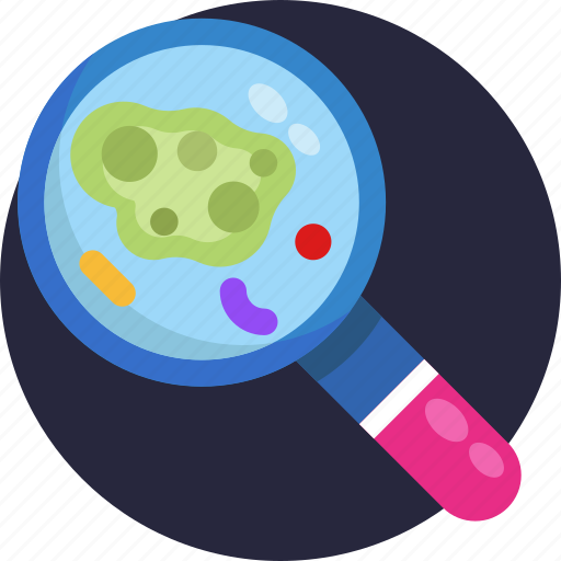 Laboratory, science, biology, experiment, research, magnifying lens icon - Download on Iconfinder