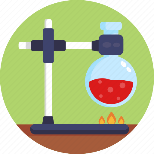 Laboratory, science, experiment, round flask, chemistry, research icon - Download on Iconfinder
