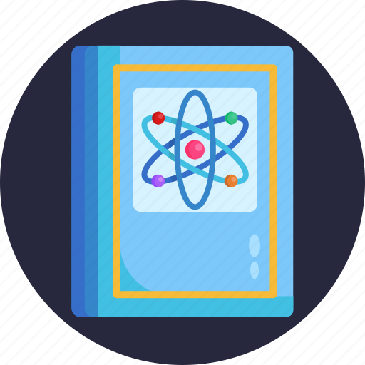 Physics, book, education, physics book, science icon - Download on Iconfinder