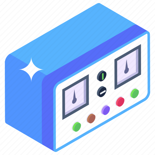 Panel meter, ampere meter, digital meter, voltage meter, meter gauge icon - Download on Iconfinder