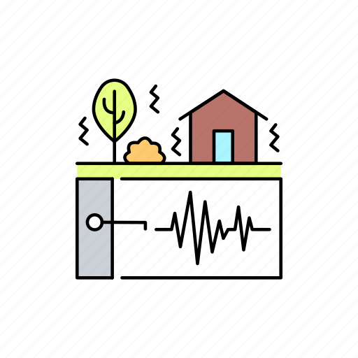 Seismology, earthquakes, nature, disaster icon - Download on Iconfinder