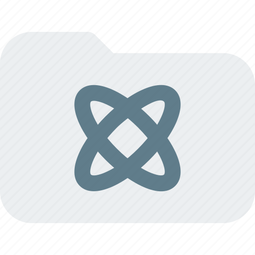 Atom, folder, science, document icon - Download on Iconfinder