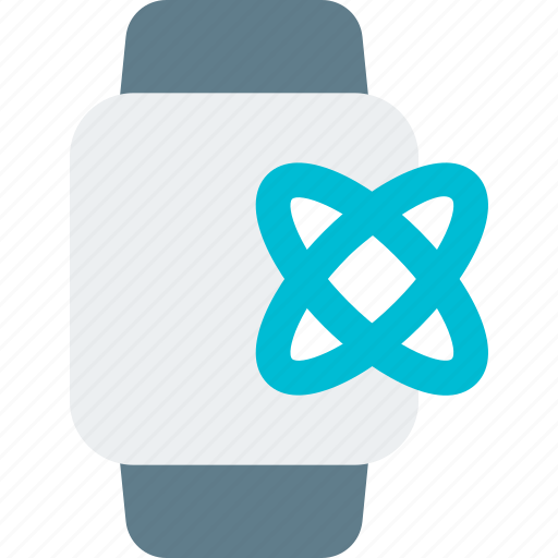 Atom, smartwatch, science, device icon - Download on Iconfinder