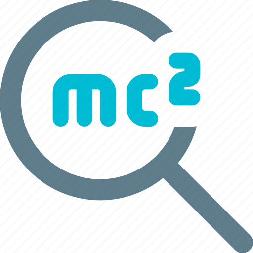 Mc2, search, science, magnifier icon - Download on Iconfinder