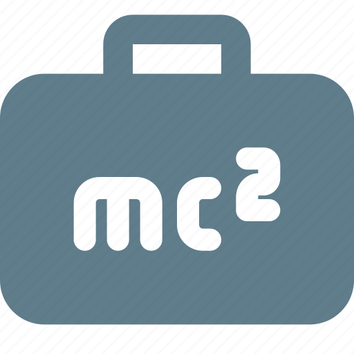 Mc2, suitcase, science, briefcase icon - Download on Iconfinder