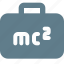 mc2, suitcase, science, briefcase 