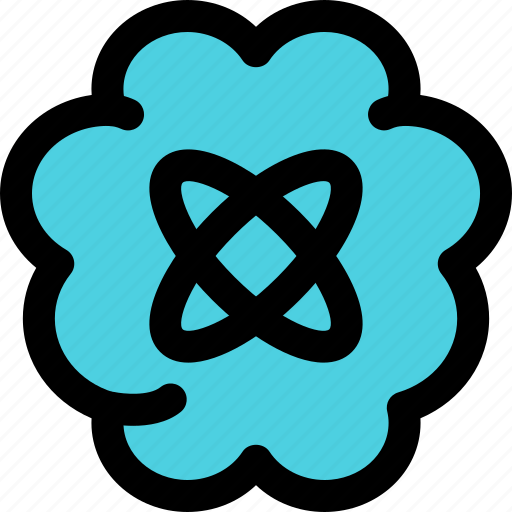 Atom, brain, science icon - Download on Iconfinder