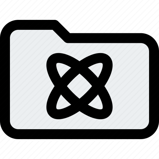 Atom, folder, science icon - Download on Iconfinder