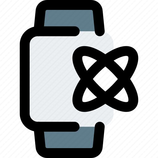 Atom, smartwatch, science icon - Download on Iconfinder
