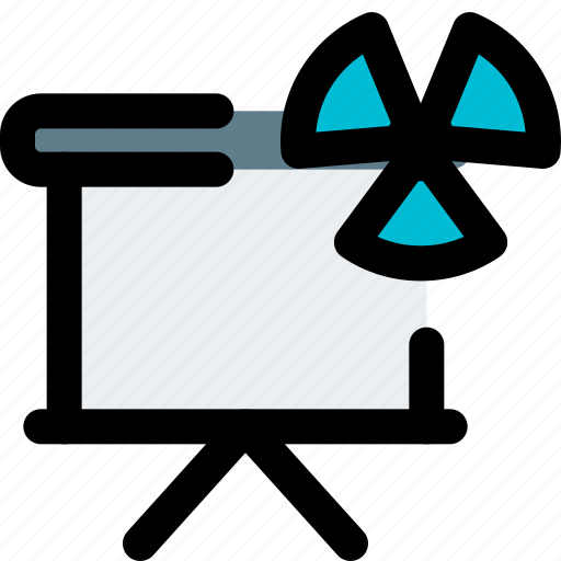 Nuclear, presentation, science icon - Download on Iconfinder