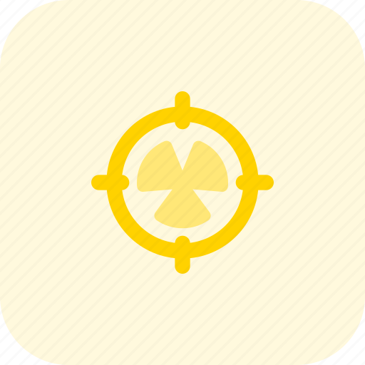 Nuclear, target, science icon - Download on Iconfinder