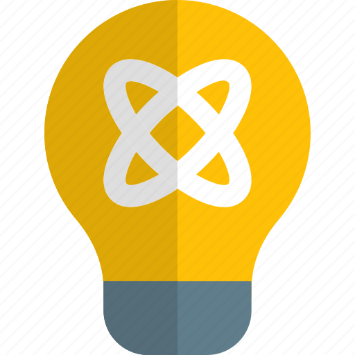 Atom, lamp, science icon - Download on Iconfinder