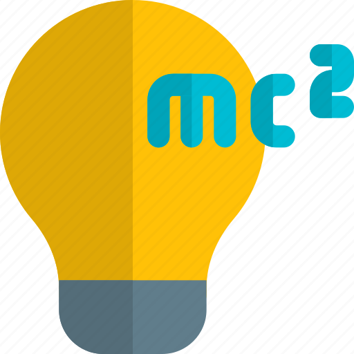 Mc2, lamp, science icon - Download on Iconfinder
