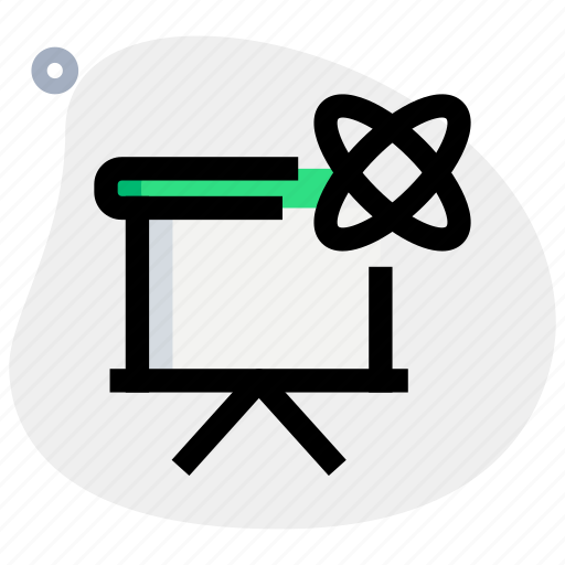 Atom, presentation, science icon - Download on Iconfinder