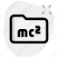 mc2, folder, science 