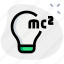 mc2, lamp, science 