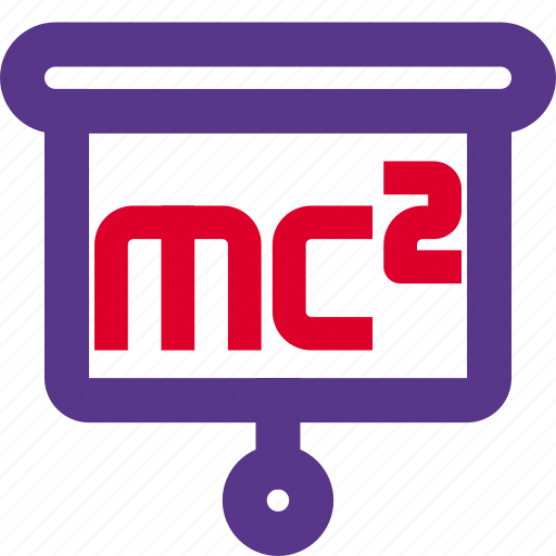 Mc2, screen, science icon - Download on Iconfinder