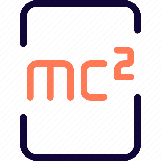 Mc2, file, science icon - Download on Iconfinder