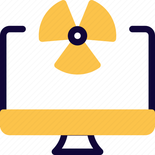 Nuclear, desktop, science icon - Download on Iconfinder