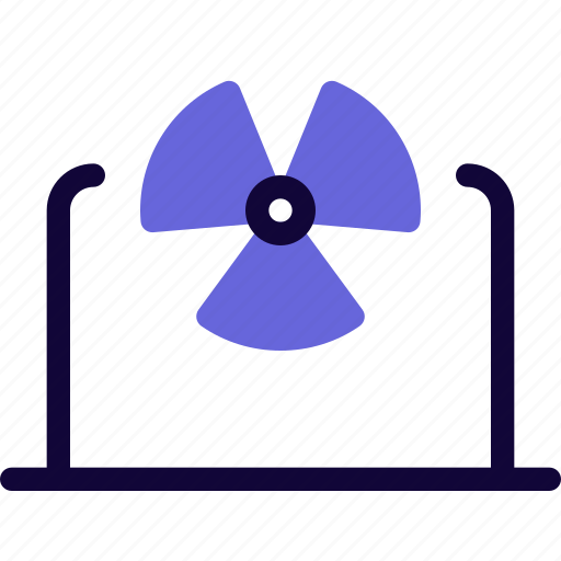 Nuclear, laptop, science icon - Download on Iconfinder