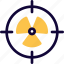 nuclear, target, science 